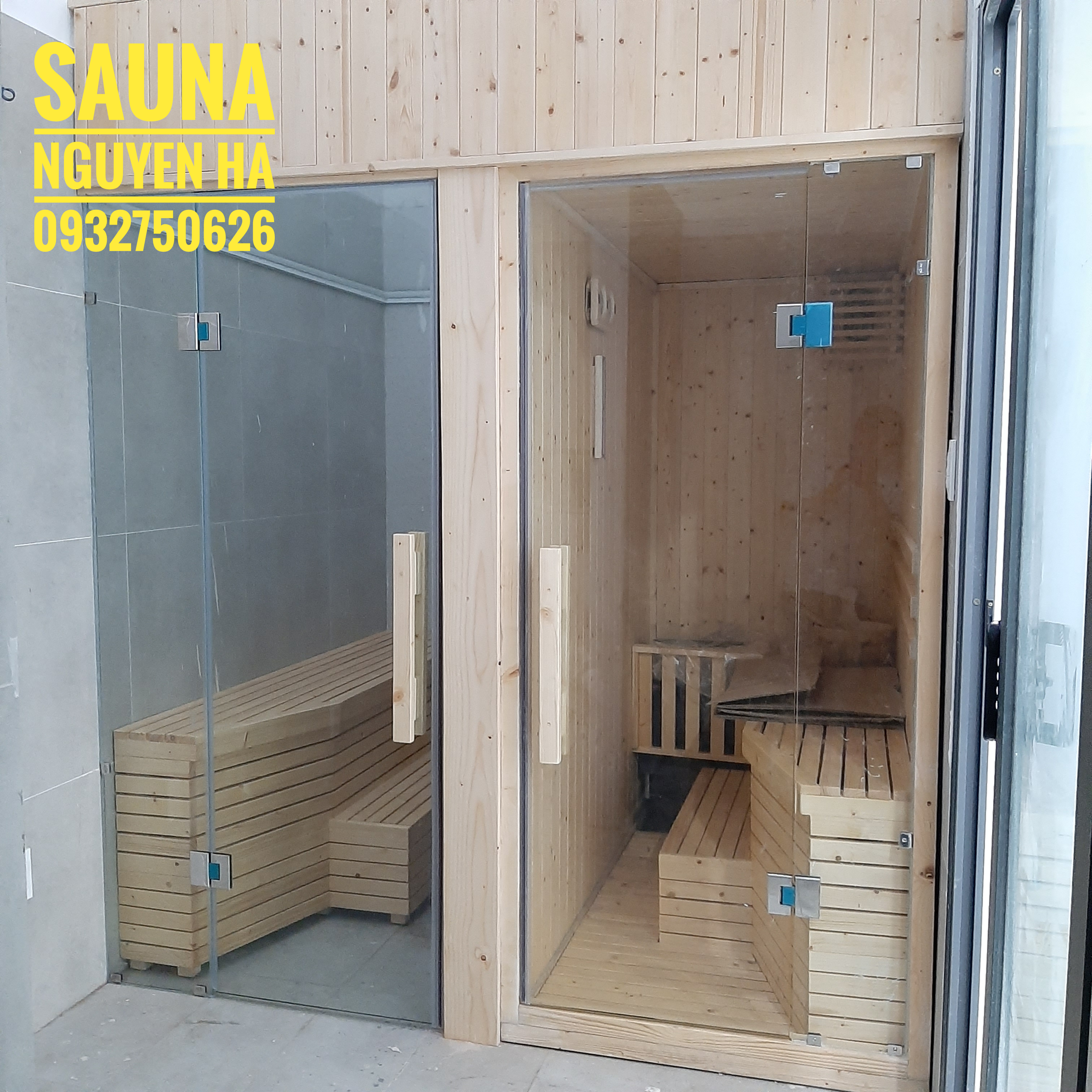 SAUNA NGUYEN HA/SAUNA NH_Cặp Đôi Sauna and Steam 1000x2000 SAUNA NGUYEN HA/SAUNA NH_Cặp Đôi Sauna and Steam 1000x2000